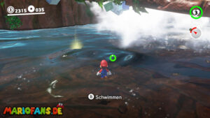 Super Mario Odyssey – Cascade Kingdom – screenshot 1