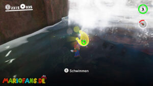 Super Mario Odyssey – Cascade Kingdom – screenshot 2