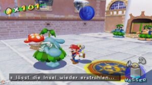 Super Mario Sunshine — collectible walkthrough screenshot