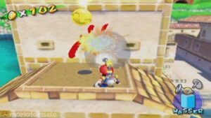 Super Mario Sunshine — collectible walkthrough screenshot