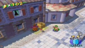 Super Mario Sunshine — collectible walkthrough screenshot