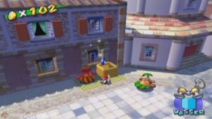 Super Mario Sunshine — collectible walkthrough screenshot