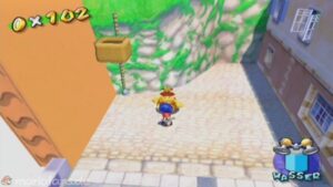 Super Mario Sunshine — collectible walkthrough screenshot