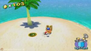 Super Mario Sunshine — collectible walkthrough screenshot