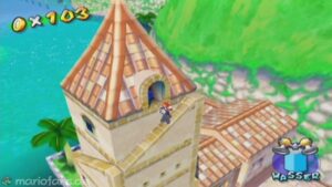 Super Mario Sunshine — collectible walkthrough screenshot