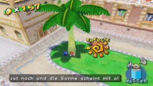 Super Mario Sunshine — collectible walkthrough screenshot