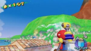Super Mario Sunshine — collectible walkthrough screenshot