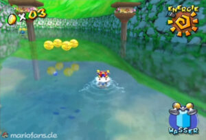Super Mario Sunshine — collectible walkthrough screenshot