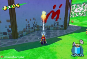 Super Mario Sunshine — collectible walkthrough screenshot