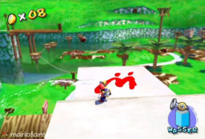Super Mario Sunshine — collectible walkthrough screenshot
