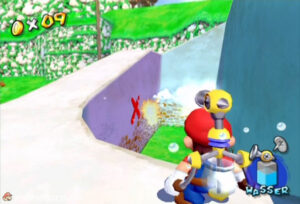 Super Mario Sunshine — collectible walkthrough screenshot