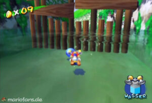 Super Mario Sunshine — collectible walkthrough screenshot