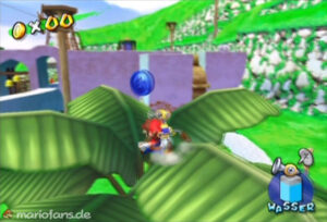 Super Mario Sunshine — collectible walkthrough screenshot