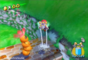 Super Mario Sunshine — collectible walkthrough screenshot