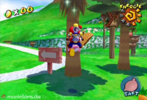 Super Mario Sunshine — collectible walkthrough screenshot