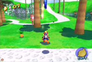 Super Mario Sunshine — collectible walkthrough screenshot