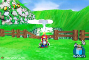 Super Mario Sunshine — collectible walkthrough screenshot