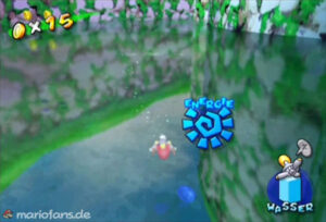 Super Mario Sunshine — collectible walkthrough screenshot