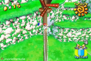 Super Mario Sunshine — collectible walkthrough screenshot