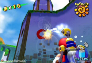 Super Mario Sunshine — collectible walkthrough screenshot