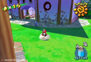 Super Mario Sunshine — collectible walkthrough screenshot