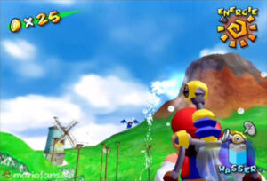 Super Mario Sunshine — collectible walkthrough screenshot
