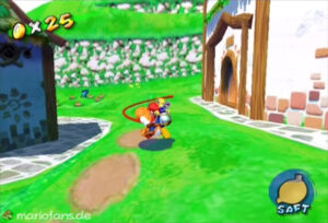 Super Mario Sunshine — collectible walkthrough screenshot