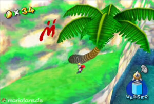 Super Mario Sunshine — collectible walkthrough screenshot