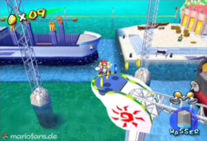 Super Mario Sunshine — collectible walkthrough screenshot