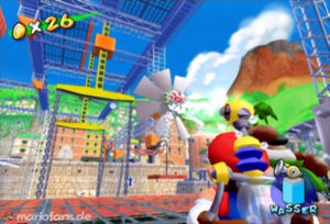 Super Mario Sunshine — collectible walkthrough screenshot