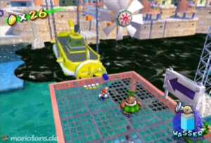 Super Mario Sunshine — collectible walkthrough screenshot