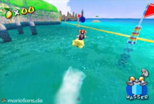 Super Mario Sunshine — collectible walkthrough screenshot