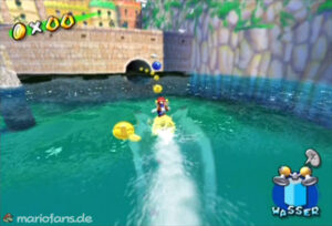 Super Mario Sunshine — collectible walkthrough screenshot