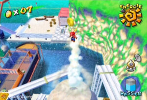 Super Mario Sunshine — collectible walkthrough screenshot