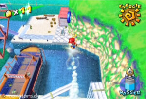 Super Mario Sunshine — collectible walkthrough screenshot