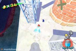Super Mario Sunshine — collectible walkthrough screenshot