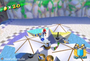 Super Mario Sunshine — collectible walkthrough screenshot