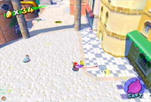 Super Mario Sunshine — collectible walkthrough screenshot