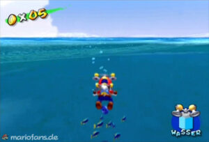 Super Mario Sunshine — collectible walkthrough screenshot