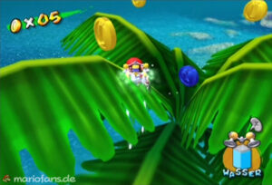 Super Mario Sunshine — collectible walkthrough screenshot
