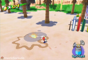 Super Mario Sunshine — collectible walkthrough screenshot