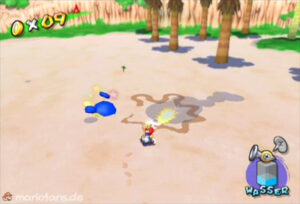 Super Mario Sunshine — collectible walkthrough screenshot