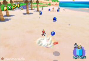 Super Mario Sunshine — collectible walkthrough screenshot