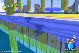 Super Mario Sunshine — collectible walkthrough screenshot