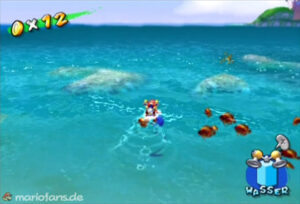 Super Mario Sunshine — collectible walkthrough screenshot