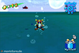 Super Mario Sunshine — collectible walkthrough screenshot