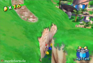 Super Mario Sunshine — collectible walkthrough screenshot