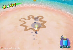 Super Mario Sunshine — collectible walkthrough screenshot