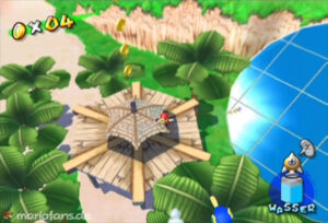 Super Mario Sunshine — collectible walkthrough screenshot