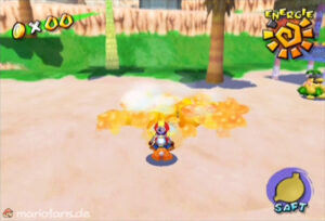 Super Mario Sunshine — collectible walkthrough screenshot